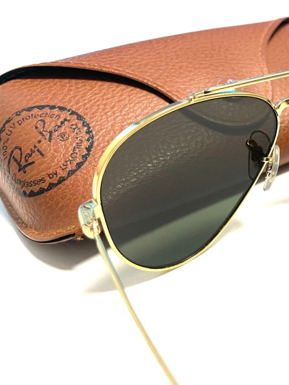 Ray-Ban New Aviator RB362 Legend Gold Green 58mm